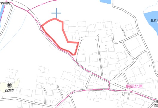 飯岡北原売土地　傾斜地